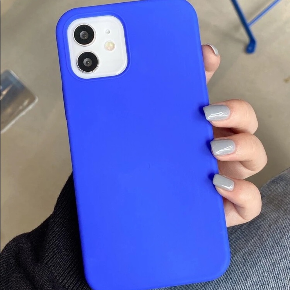 Blue Iphone 12 or 12 Pro Phone Case